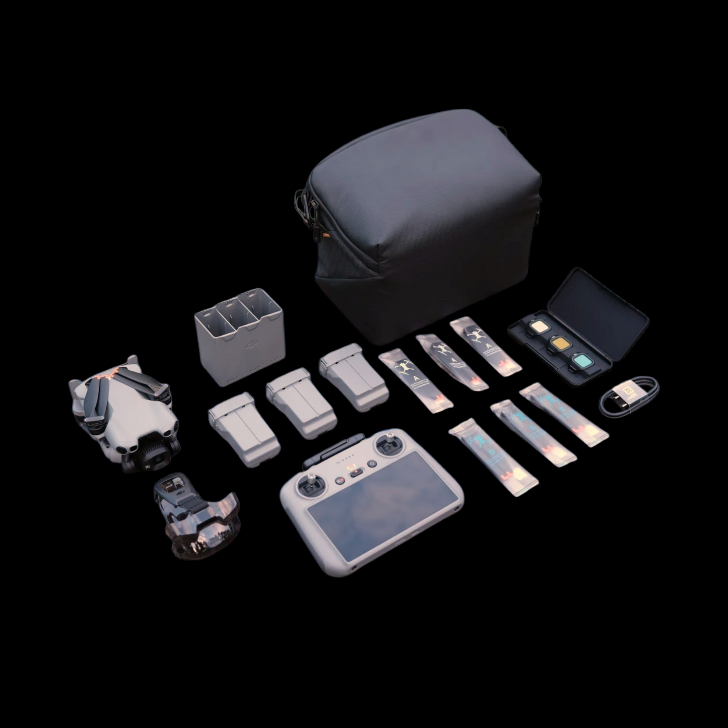 Mini 5 Pro Fly More Combo Plus-RC2 with US Firmware, 2-Year Warranty from $35/month