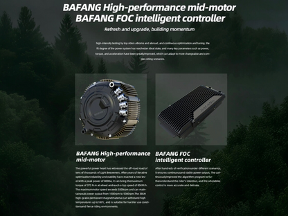 K8 Pro Electric Dirt Bike-Long Range, Samsung Lithium Battery, 275 lb.ft. of torque for $99/month